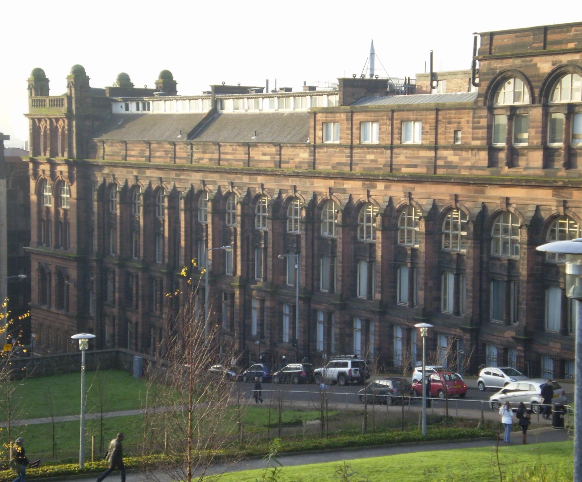The Royal College Building, Strathclyde University — eight minutes' walk from College Street Studio